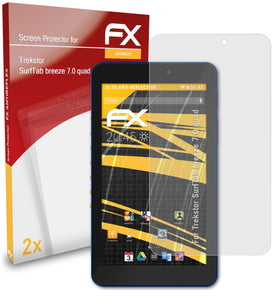 atFoliX FX-Antireflex Displayschutzfolie für Trekstor SurfTab breeze 7.0 quad