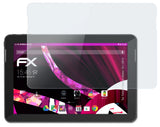 Glasfolie atFoliX kompatibel mit Trekstor SurfTab Ventos 10.1 2012, 9H Hybrid-Glass FX