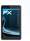 Schutzfolie atFoliX kompatibel mit Trekstor SurfTab Wintron 7.0, ultraklare FX (2X)