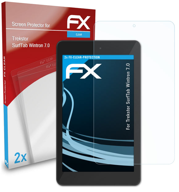 atFoliX FX-Clear Schutzfolie für Trekstor SurfTab Wintron 7.0