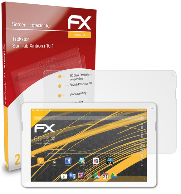 atFoliX FX-Antireflex Displayschutzfolie für Trekstor SurfTab Xintron i 10.1