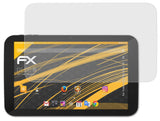 Panzerfolie atFoliX kompatibel mit Trekstor SurfTab Xiron 10.1 3G, entspiegelnde und stoßdämpfende FX (2X)