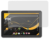 Panzerfolie atFoliX kompatibel mit Trekstor SurfTab Xiron 10.1, entspiegelnde und stoßdämpfende FX (2X)