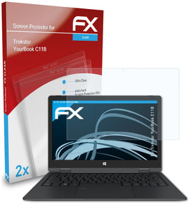 atFoliX FX-Clear Schutzfolie für Trekstor YourBook C11B