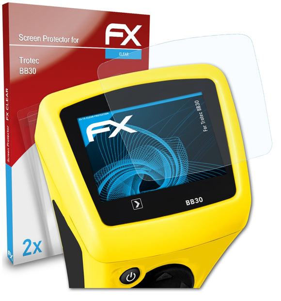 atFoliX FX-Clear Schutzfolie für Trotec BB30