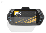 Panzerfolie atFoliX kompatibel mit TrueCam A7s, entspiegelnde und stoßdämpfende FX (3X)