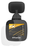 atFoliX Panzerfolie kompatibel mit TrueCam H5, entspiegelnde und stoßdämpfende FX Schutzfolie (3X)