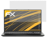 Panzerfolie atFoliX kompatibel mit Tuxedo InfinityBook S 15 Gen 7, entspiegelnde und stoßdämpfende FX (2X)