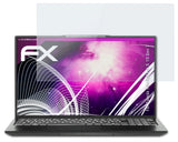 Glasfolie atFoliX kompatibel mit Tuxedo InfinityBook S 15 Gen 7, 9H Hybrid-Glass FX