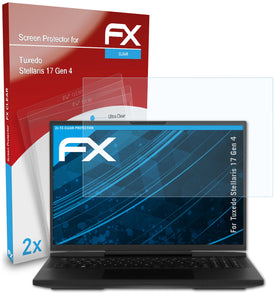 atFoliX FX-Clear Schutzfolie für Tuxedo Stellaris 17 (Gen 4)