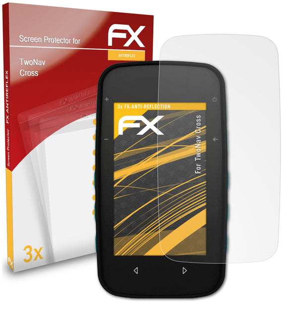 atFoliX FX-Antireflex Displayschutzfolie für TwoNav Cross