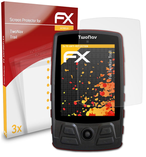 atFoliX FX-Antireflex Displayschutzfolie für TwoNav Trail