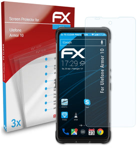 atFoliX FX-Clear Schutzfolie für Ulefone Armor 10