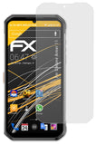 Panzerfolie atFoliX kompatibel mit Ulefone Armor 11, entspiegelnde und stoßdämpfende FX (3X)