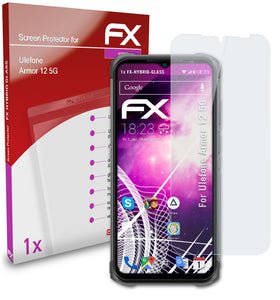 atFoliX FX-Hybrid-Glass Panzerglasfolie für Ulefone Armor 12 5G