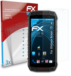 atFoliX FX-Clear Schutzfolie für Ulefone Armor 15