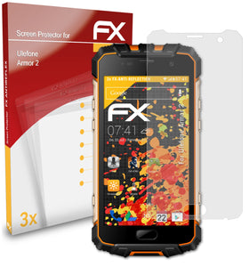 atFoliX FX-Antireflex Displayschutzfolie für Ulefone Armor 2