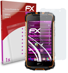 atFoliX FX-Hybrid-Glass Panzerglasfolie für Ulefone Armor 2