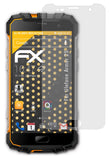 Panzerfolie atFoliX kompatibel mit Ulefone Armor 2S, entspiegelnde und stoßdämpfende FX (3X)