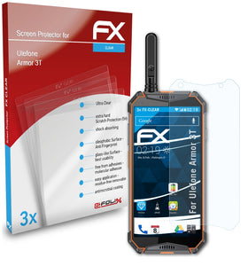 atFoliX FX-Clear Schutzfolie für Ulefone Armor 3T