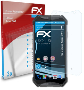 atFoliX FX-Clear Schutzfolie für Ulefone Armor 3WT