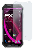 Glasfolie atFoliX kompatibel mit Ulefone Armor 3WT, 9H Hybrid-Glass FX