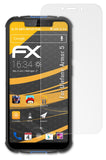 Panzerfolie atFoliX kompatibel mit Ulefone Armor 5, entspiegelnde und stoßdämpfende FX (3X)