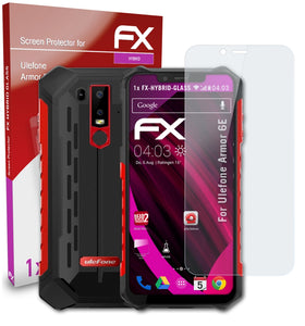 atFoliX FX-Hybrid-Glass Panzerglasfolie für Ulefone Armor 6E