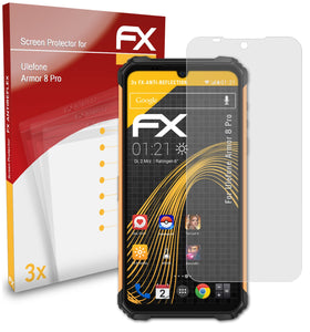 atFoliX FX-Antireflex Displayschutzfolie für Ulefone Armor 8 Pro