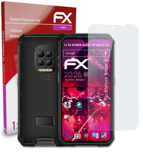 atFoliX FX-Hybrid-Glass Panzerglasfolie für Ulefone Armor 9