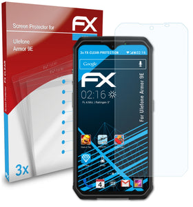 atFoliX FX-Clear Schutzfolie für Ulefone Armor 9E