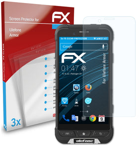 atFoliX FX-Clear Schutzfolie für Ulefone Armor