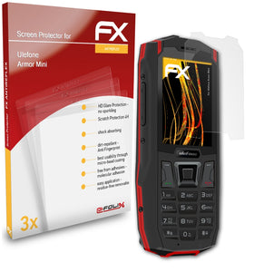 atFoliX FX-Antireflex Displayschutzfolie für Ulefone Armor Mini