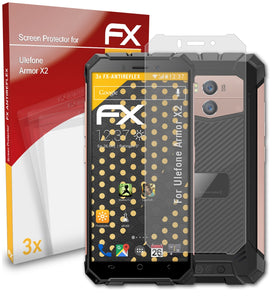 atFoliX FX-Antireflex Displayschutzfolie für Ulefone Armor X2