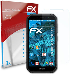 atFoliX FX-Clear Schutzfolie für Ulefone Armor X7