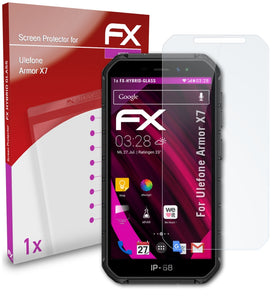 atFoliX FX-Hybrid-Glass Panzerglasfolie für Ulefone Armor X7