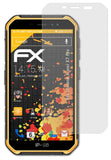 Panzerfolie atFoliX kompatibel mit Ulefone Armor X7 Pro, entspiegelnde und stoßdämpfende FX (3X)