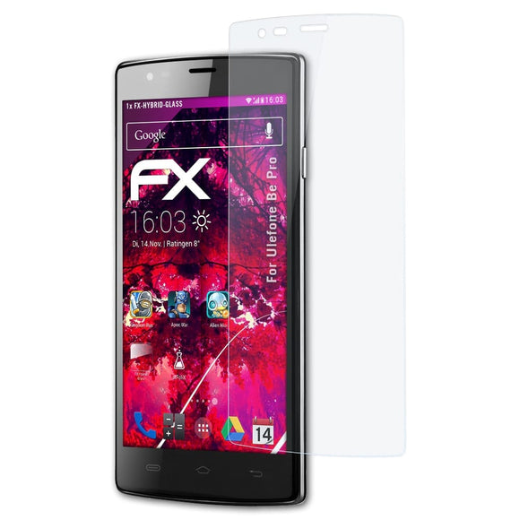 atFoliX FX-Hybrid-Glass Panzerglasfolie für Ulefone Be Pro