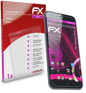 atFoliX FX-Hybrid-Glass Panzerglasfolie für Ulefone Paris