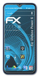 Schutzfolie atFoliX kompatibel mit Ulefone Power 6, ultraklare FX (3X)