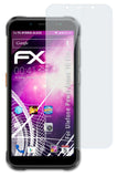 Glasfolie atFoliX kompatibel mit Ulefone Power Armor 16 Pro, 9H Hybrid-Glass FX