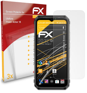 atFoliX FX-Antireflex Displayschutzfolie für Ulefone Power Armor 18