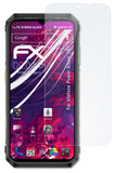 Glasfolie atFoliX kompatibel mit Ulefone Power Armor 18T, 9H Hybrid-Glass FX