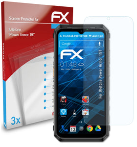 atFoliX FX-Clear Schutzfolie für Ulefone Power Armor 19T