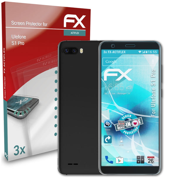 atFoliX FX-ActiFleX Displayschutzfolie für Ulefone S1 Pro