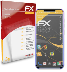 atFoliX FX-Antireflex Displayschutzfolie für Ulefone S10 Pro