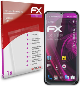 atFoliX FX-Hybrid-Glass Panzerglasfolie für Ulefone S11