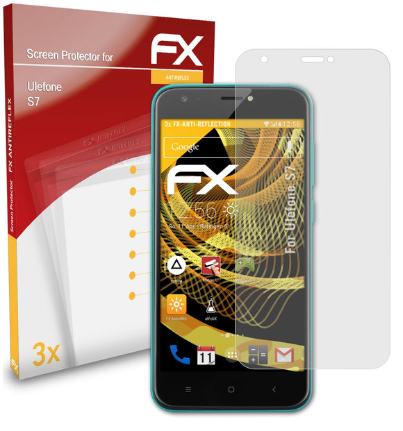 atFoliX FX-Antireflex Displayschutzfolie für Ulefone S7