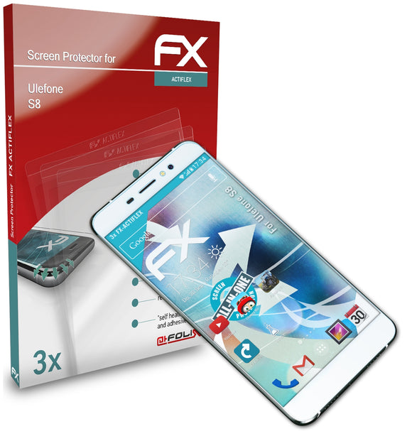 atFoliX FX-ActiFleX Displayschutzfolie für Ulefone S8