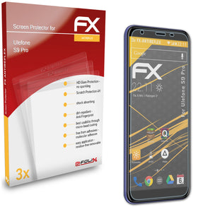 atFoliX FX-Antireflex Displayschutzfolie für Ulefone S9 Pro